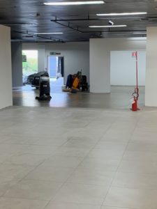 pulizia straordinaria showroom
